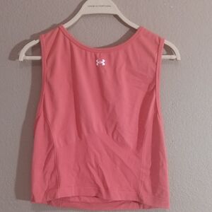 Under Armour Women's Coral-Pink Performance Tank Top